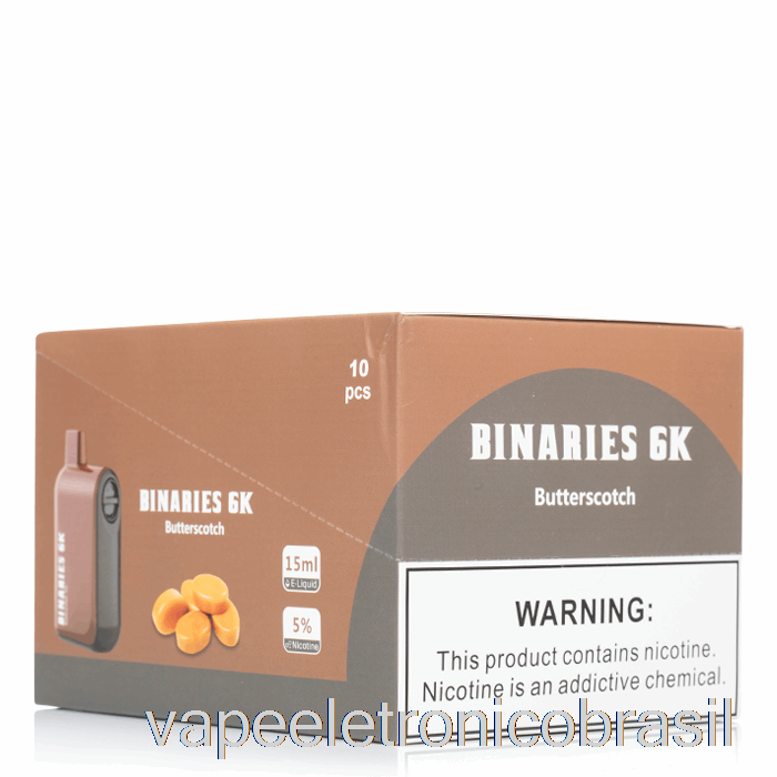 Vape Recarregável [pacote De 10] Binários Horizonte 6k 6000 Descartáveis